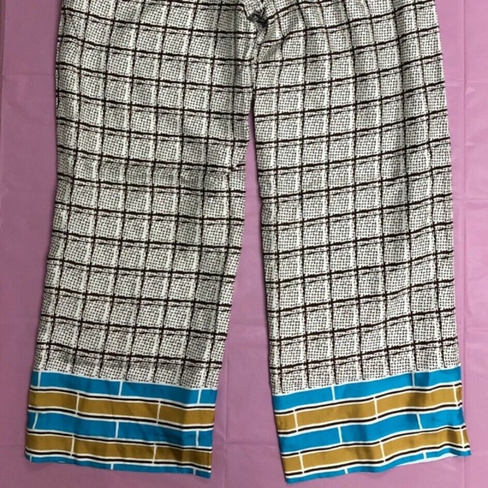 COLLECTION High-Rise Silk Twill Belted Trouser from J Crew - Picture 5 of 5